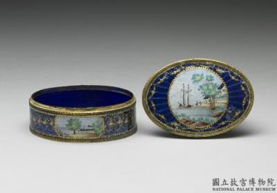 图片[3]-Copper-body painted enamel box, 18th century, Qing dynasty-China Archive